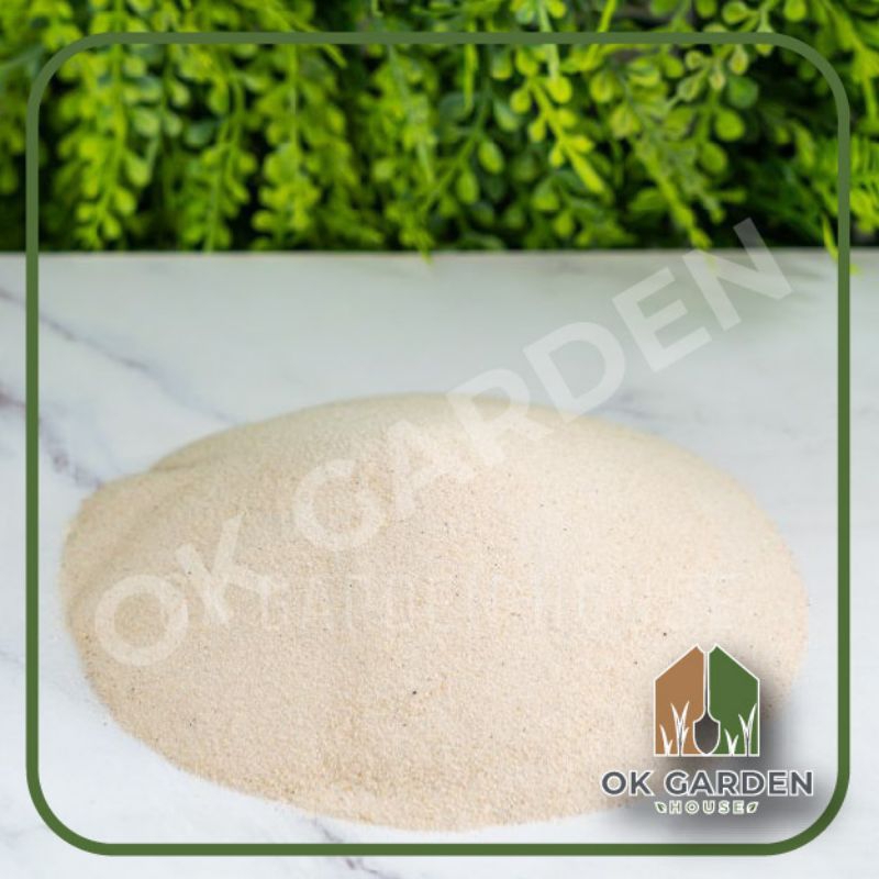 Ok Garden House ทรายอบสนามเด็กเล่น(ทรายขาว-ครีม)