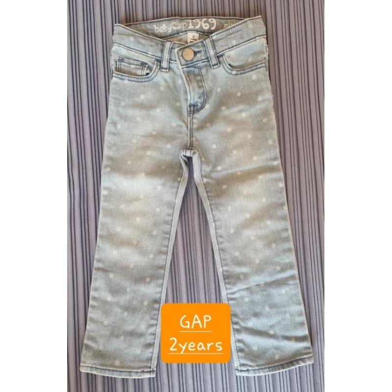 Baby GAP  กางเกงยีนส์มือสองของเด็ก