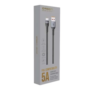 Eloop S7 สายชาร์จ Type C 5A ความยาว 1 เมตร รองรับถ่ายโอนข้อมูล วัสดุไนลอนถัก แข็งแรง ทนทาน