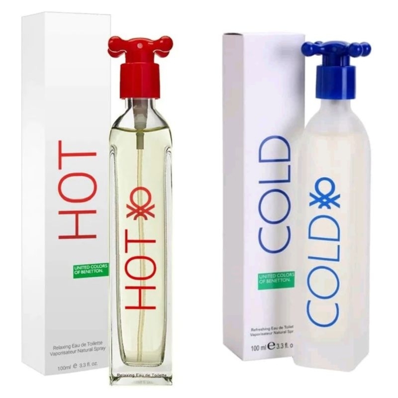 น้ำหอมแท้ Benetton hot&Cold EDT 100ml.
