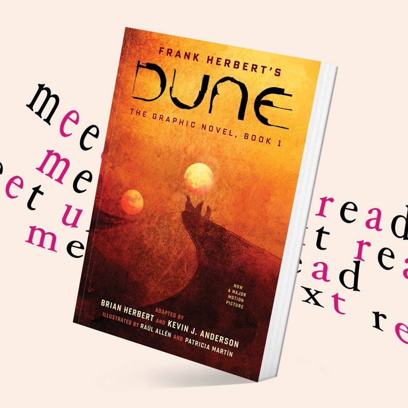 [Hardcover / ปกแข็ง] DUNE: The Graphic Novel #1 by Frank Herbert (Author), Brian Herbert (Adapter)(หนังสือภาษาอังกฤษ)