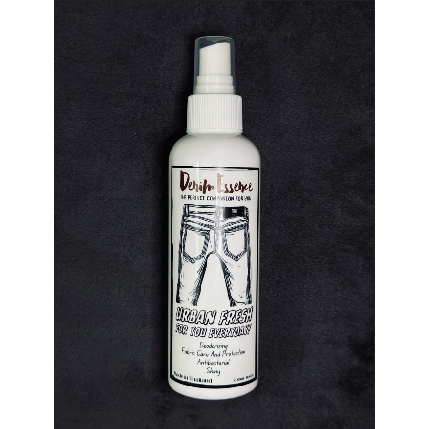 สูตรเย็น Denim Essence - Urban Fresh สเปรย์ดับกลิ่นเสื้อผ้า เครื่องแต่งกาย ลดกลิ่นอับ ฆ่าเชื้อแบคทีเ