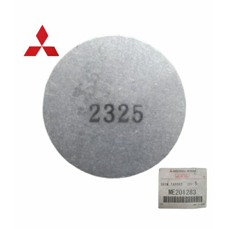 อะไหล่แท้💯% มิตซูบิชิ ME201283 แผ่นชิมวาล์ว2.325 ใช้กับรถSTRADA K67 K77 ปี1995-1996 G-WAGON K57 ปี20