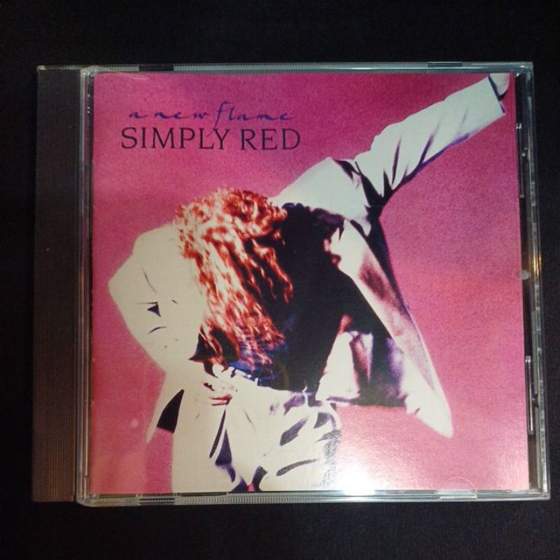 Cd ซีดีเพลง SIMPY RED ; A NEW FLAME