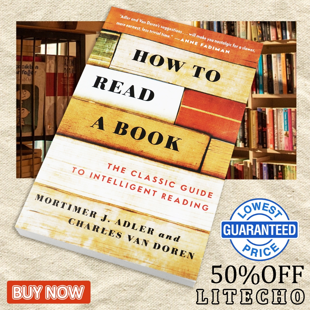 【English Book】How To Read A Book by Mortimer J. Adler / Charles Van Doren Reading Skills Reference