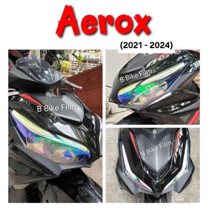 Aerox155 ฟิล์มไฟหน้า/ไฟท้าย/ไฟเลี้ยว Aerox2021-2024