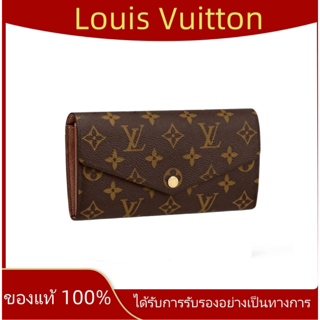 Ready Stock Louis Vuitton Victorine Money Clip/Women's wallet/Wallet/Zipper/Cow Cow Leather