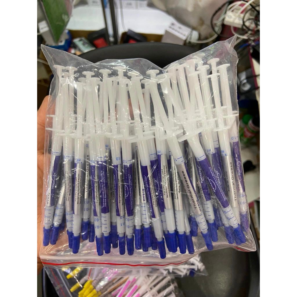ส่งจากไทย x2 HY610 HY510 THERMAL GREASE ชิลิโคนระบายความร้อน ซีพียู cpu ซิลิโคนนำความร้อนสูงทนความร้