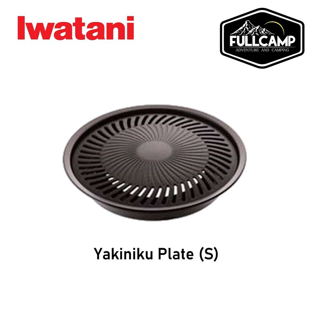 Iwatani Yakiniku Plate (S / L) กระทะปิ้งย่าง กระทะเเคมป์ Non-Stick ป้องกันไม่ให้อาหารติดจาน