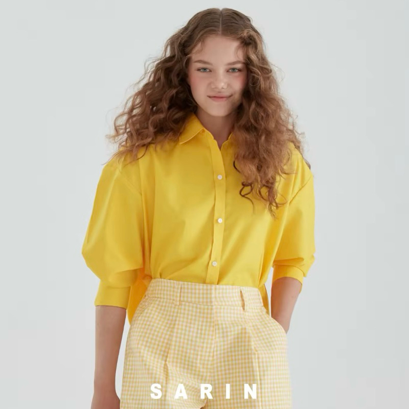 New Sarin Herr Shirt สีเหลือง