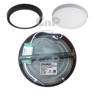 SYLVANIA โคมไฟดาวน์ไลท์ ติดลอย 6 นิ้ว (6") 8 นิ้ว (8") Panel LED 12W 18W ซีลวาเนีย รุ่น BRAVO SURF LED มี 2 สี