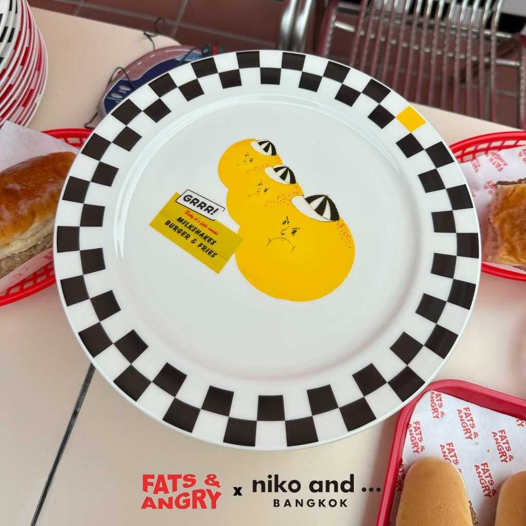 [Fats & Angry x niko and ...] Plate YELLOW