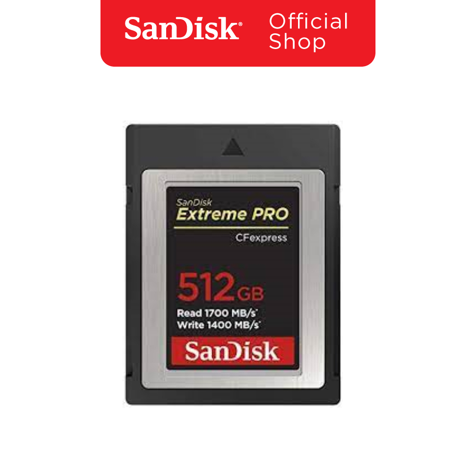 SanDisk Extreme PRO® CFexpress® Card Type B, 512GB (SDCFE-512G-GN4NN)