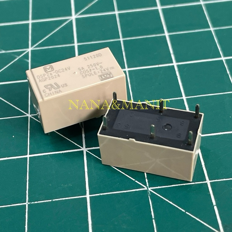 DSP2a-DC24V 24VDC 6ขา  DSP2a-DC5V 5VDC 6ขา พร้อมส่งในไทย