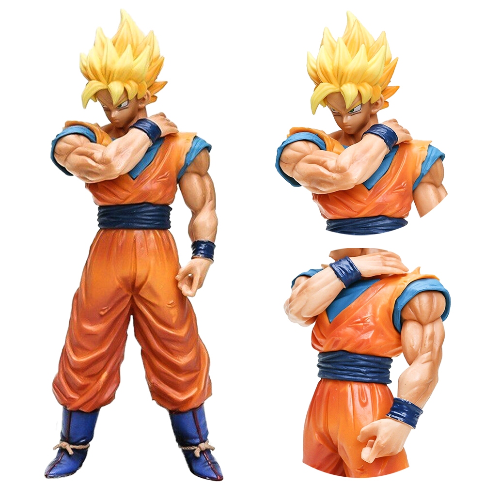 Dragon Ball Z Super Saiyan   Goku Vegeta Pvc Action Action Model Collection Model