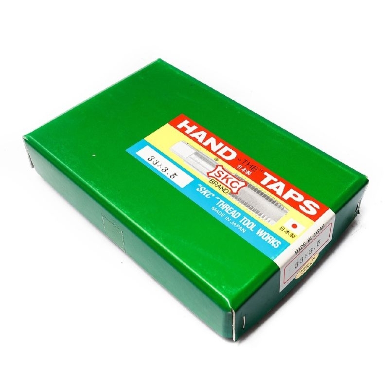 SKC ดอกต๊าปเกลียว M33X3.50 (3 ชิ้น/ชุด) S341-0375 ต๊าปตัวผู้ M33 เกลียว 3.5