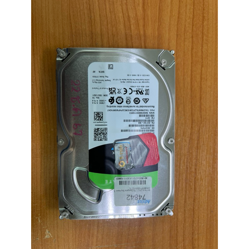 Hard Disk Seagate 1TB(1,000GB) มือ 2