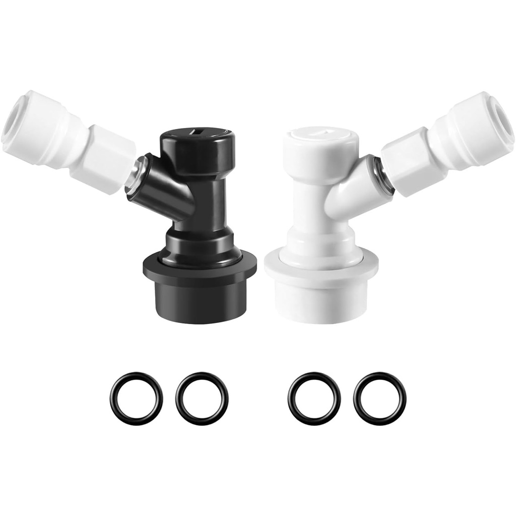 Gas Dynamic Ball Lock Quick Disconnect ใช้สำหรับเชื่อมต่อ Keg Ball Lock
