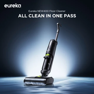 𝗔𝗨𝗧𝗢𝗕𝗢𝗧 x Eureka New 400 เครื่องล้างพื้น เครื่องดูดฝุ่น ไร้สาย ดูดน้ำ ขัดถูพื้น ใส่น้ำยาได้
