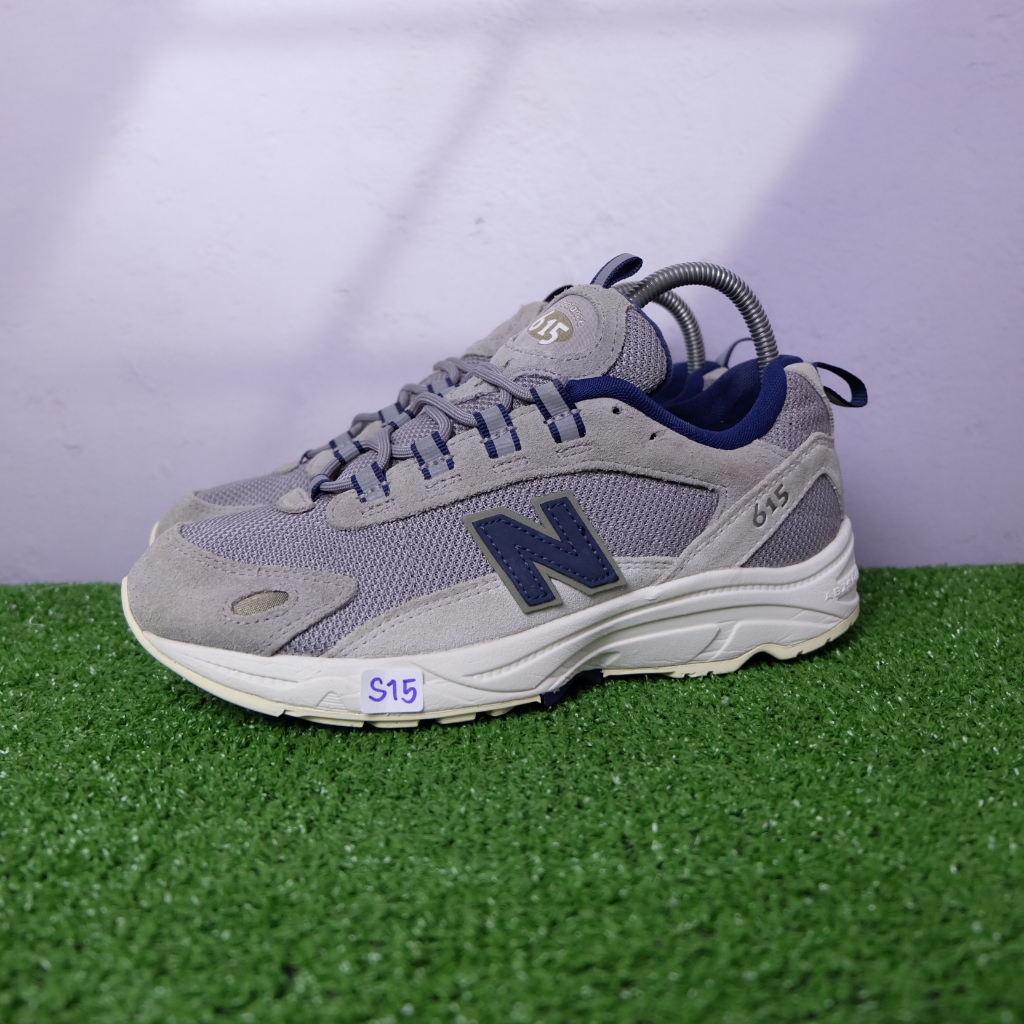 (38.5/24 cm) New Balance 615 Series Gray ML615KOA นิวบาลานซ์มือ2ของแท้💯 รองเท้าผ้าใบผู้หญิง