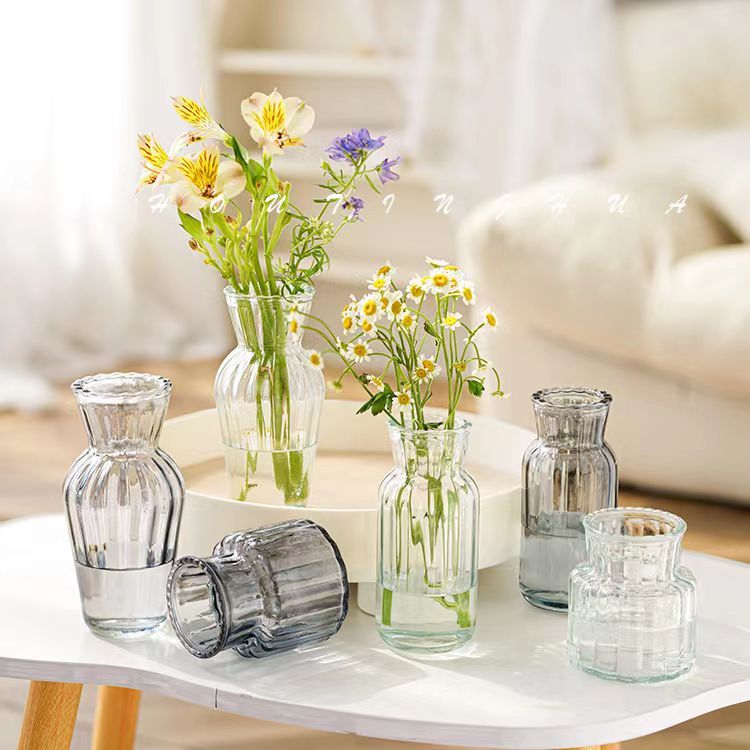 พร้อมส่งในไทืย แจกันไซร์ เล็ก มินิมอล +โบว์ สุดน่ารัก ตกกแต่งห้องนอน ห้องนั่งเล่น โต๊ะทำงาน ผ่อนคลาย