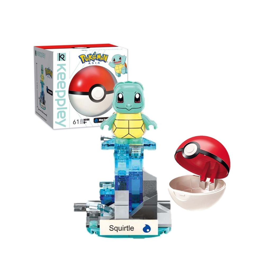 Keeppley (คีปเพลย์) บริคตัวต่อ - Pokemon Mini Squirtle รหัส QMPKB0106