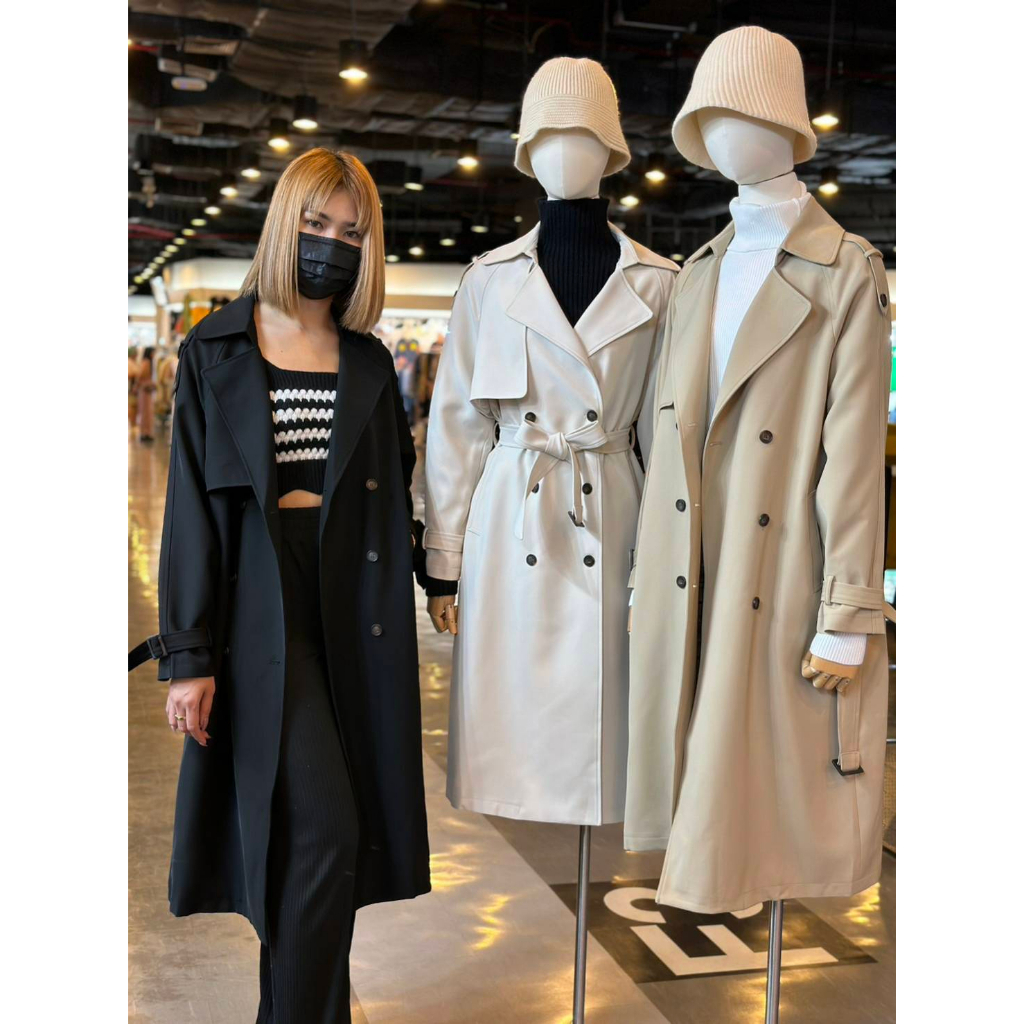 Trench coat มียาว 3 ขนาด