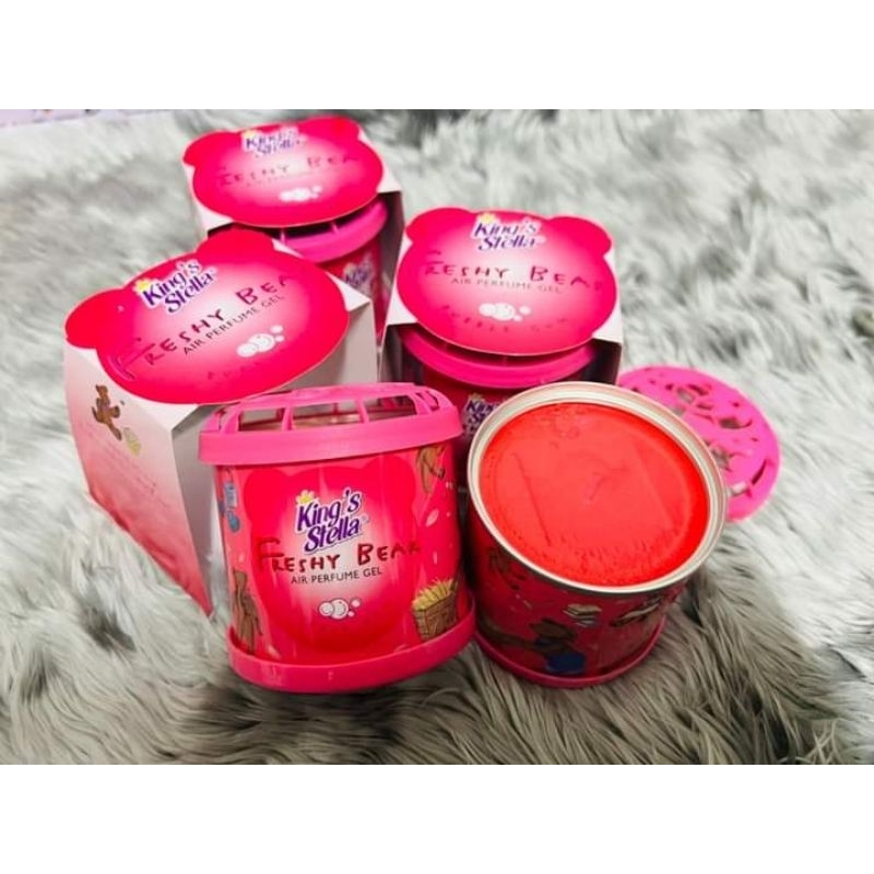 น้ำหอมหมีซิ่ง King’s Stella Freshy Bear พร้อมส่ง 1 ลัง