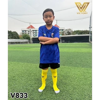 ถุงเท้าฟุตบอล เด็ก ยาวถึงหัวเข่า Victory Junior Calf Cramp Socks / 9 สี