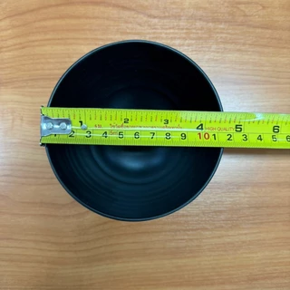 SUMO ชามข้าวญี่ปุ่นมีลอน รุ่นดั้งเดิม ทรงกลม เมลามีน ขนาด 4.75 นิ้ว JB724-4.7