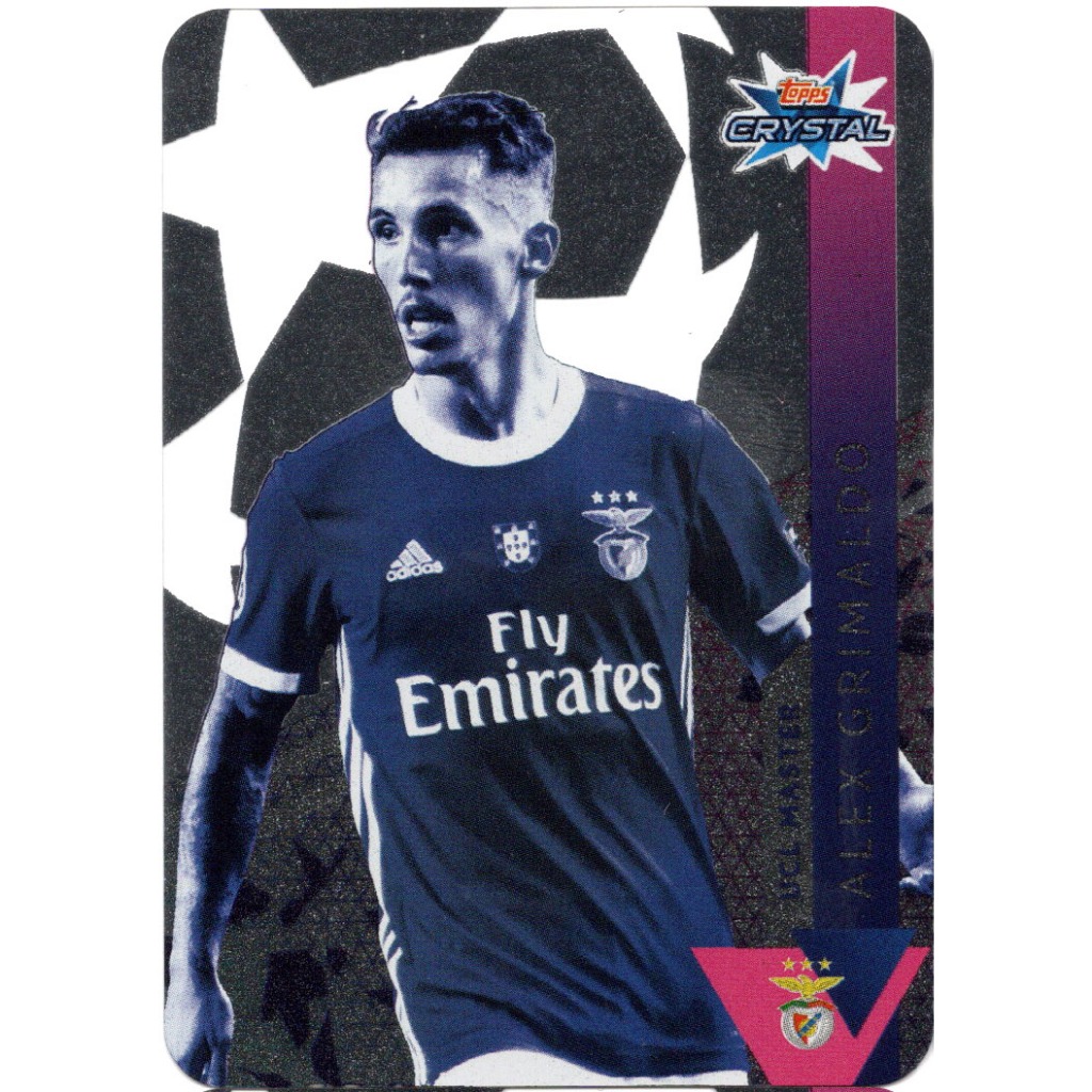 Alex Grimaldo Rookie Card Benfica 2019 Topps Crystal UCL#119