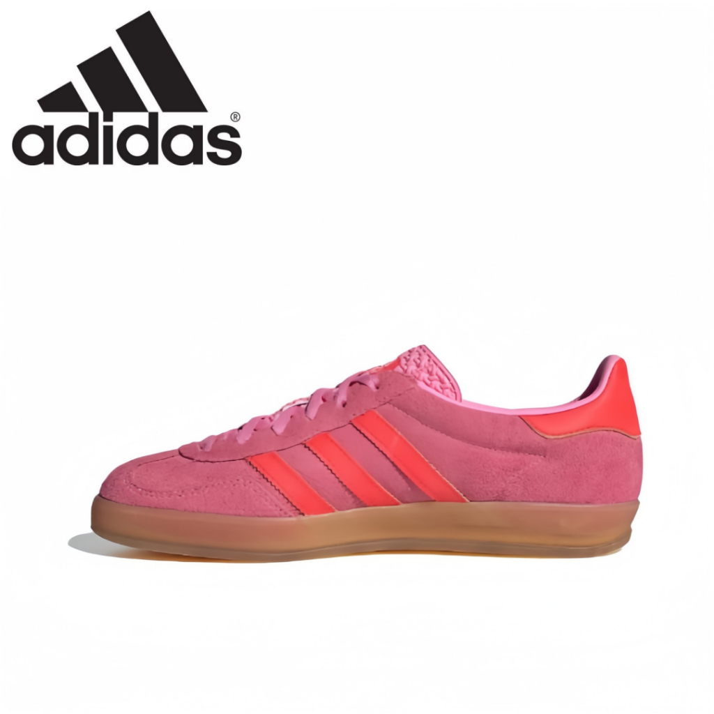 adidas originals Samba GAZELLE INDOOR SHOES สีชมพู ของแท้ 100 %  style Running shoes sneakers
