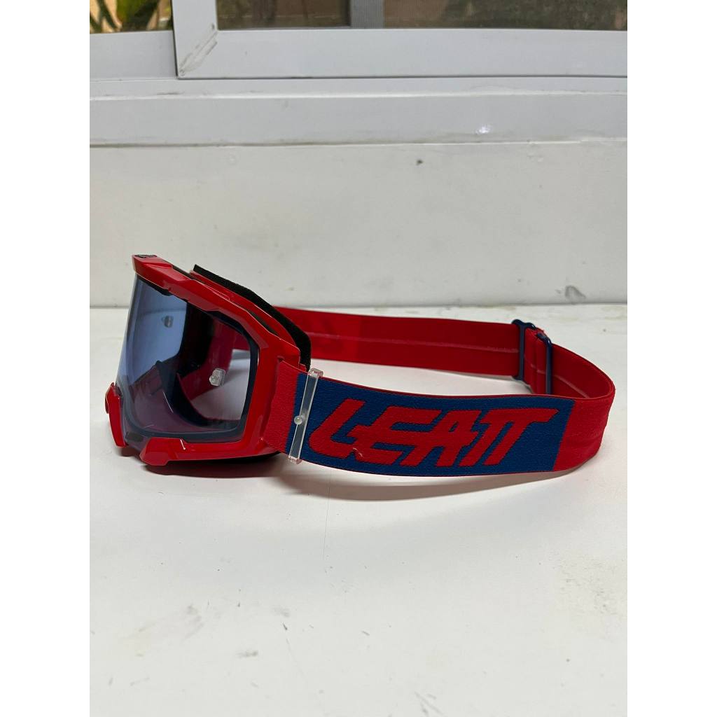 (มือสอง) แว่นกันลม Leatt Velocity 4.5 Red/Blue Goggles MX ATV UTV