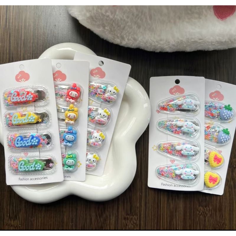 กิ๊บติดผมแฟชั่นเกาหลี พร้อมส่ง คละสุ่ม