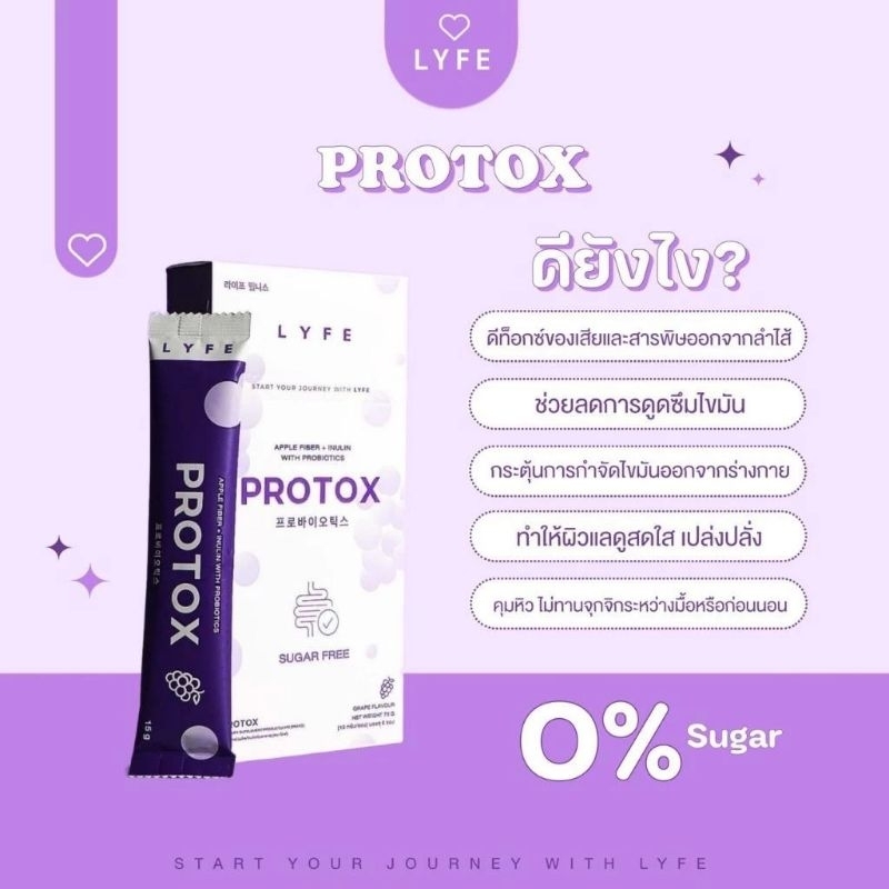 ดีท็อกซ์ลดพุง Protox Lyfe