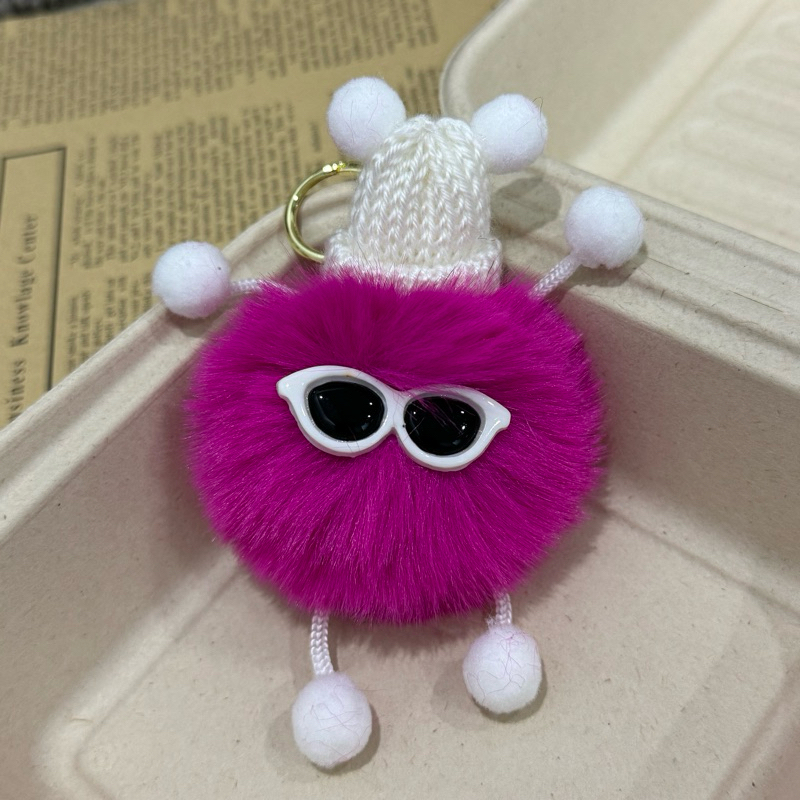 (พร้อมส่ง)Su149พวงกุญแจ จี้ตุ๊กตาปอมปอม ประดับปอมปอม ผ้ากํามะหยี่ขนนิ่ม ขนาดเล็ก หลากสี สร้างสรรค์ สําหรับห้อยกระเป๋าเป้ - รูปที่ 7