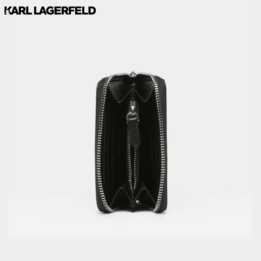 KARL LAGERFELD - K/SIGNATURE MEDIUM ZIP WALLET - รูปที่ 4