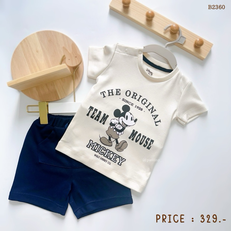 ชุดเด็กขายดี ชุด𝓢𝓮𝓽 2ชิ้น เสื้อแขนสั้น+กางเกงขาสั้น - รูปที่ 2