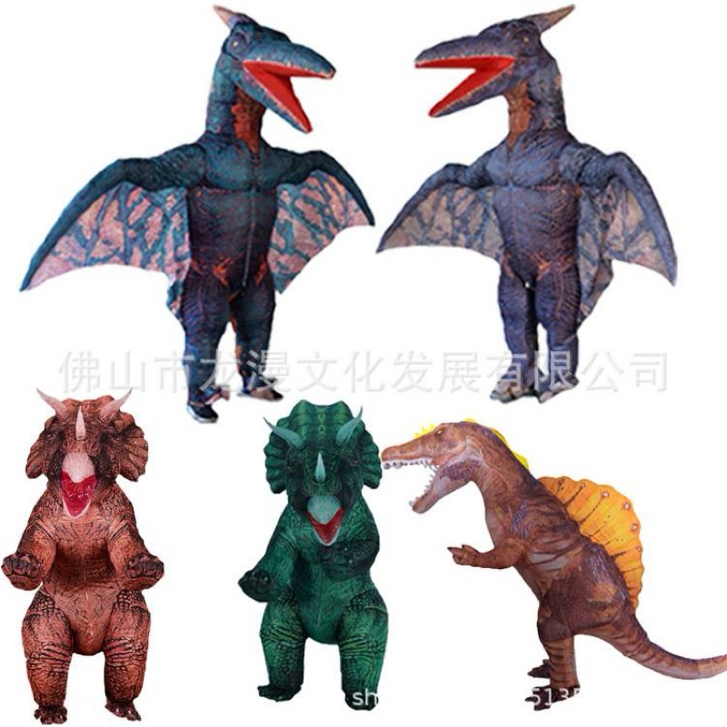 พร้อมส่ง…ชุดไดโนเสาร์เป่าลม size Big