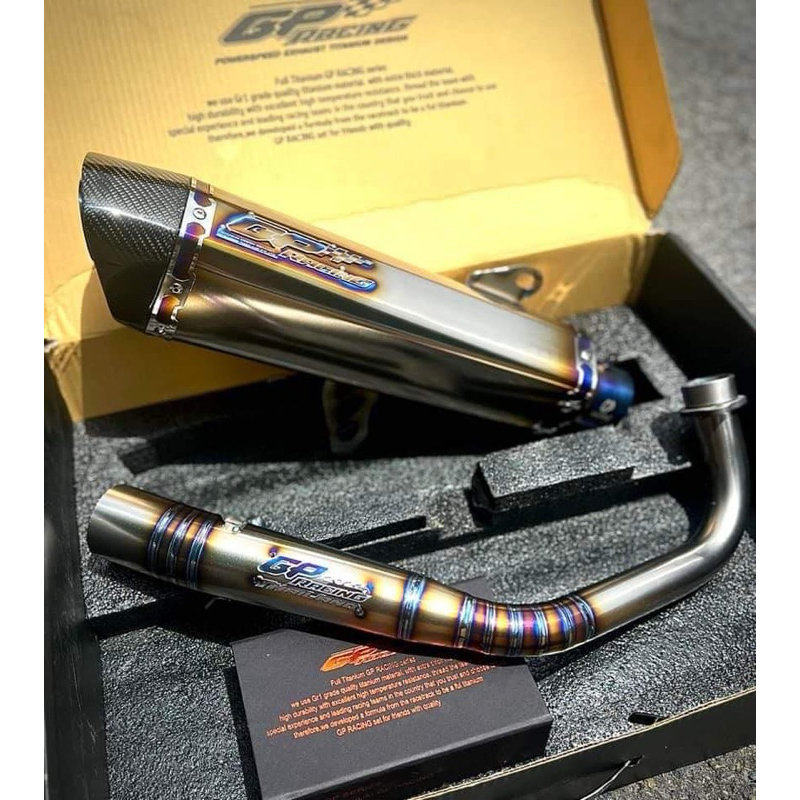 ท่อ GP RACING  Full titanium X-max300