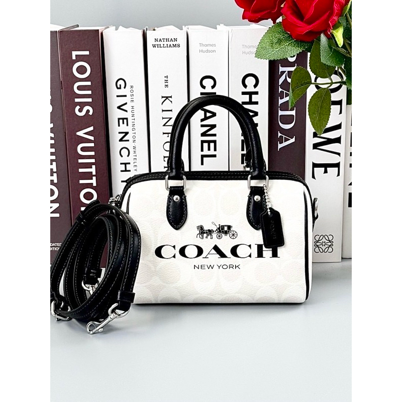 Coach Mini Rowan Crossbody In Signature