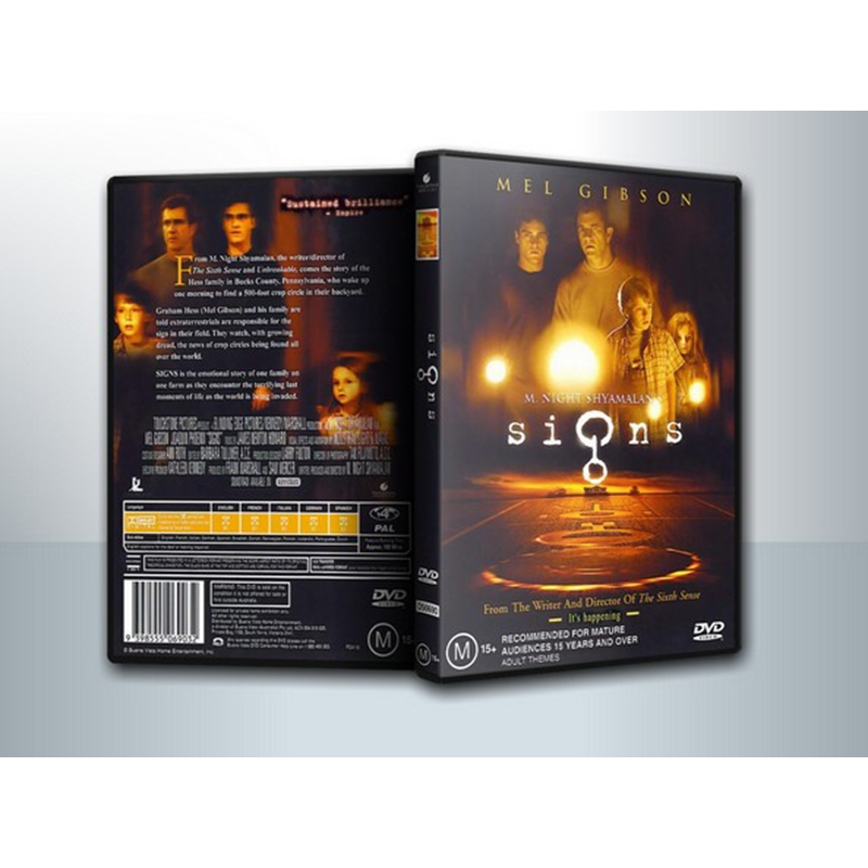 [ DVD Movie มีปก+สกรีนแผ่น ] Signs สัญญาณสยองโลก [ 1 DVD ]