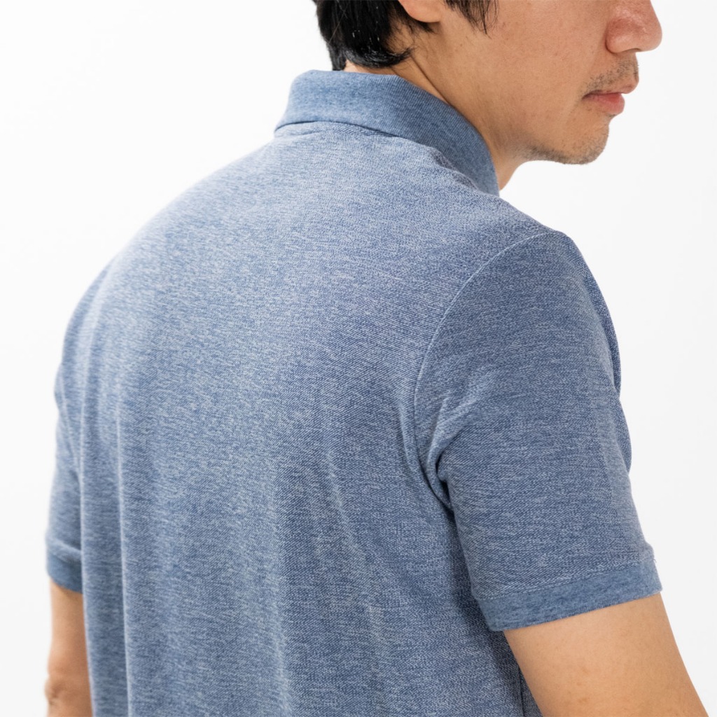 era-won เสื้อโปโล แขนสั้น ทรงสลิม Polo Golf รุ่น Alway Fresh	สี NAVY - รูปที่ 6