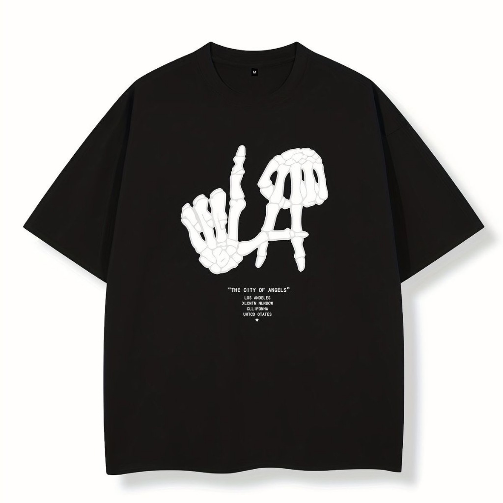 เสื้อยืดโคตรตึง ผ้าฝ้ายแท้ เสื้อยืดแฟชั่นสุดชิคสำหรับทุกวัย ใส่สบาย