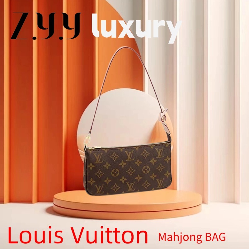 New Hot sales ราคาพิเศษ 🔥 หลุยส์วิตตอง Louis Vuitton  Accessory Bag กระเป๋าถือ/กระเป๋าใต้วงแขน M4071