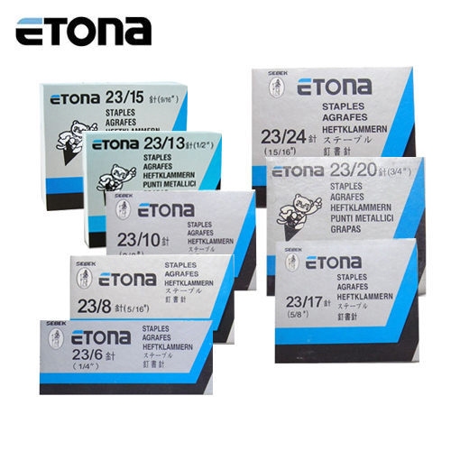 ลวดเย็บกระดาษ ลวดเย็บ ETONA ทุกขนาด