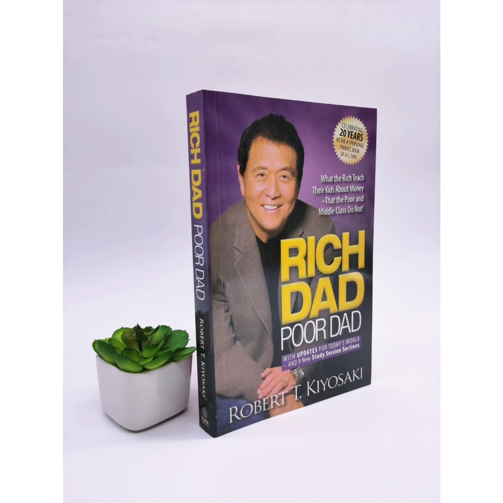 【หนังสือภาษาอังกฤษ】พร้อมส่งจากไทย Rich Dad Poor Dad English Version