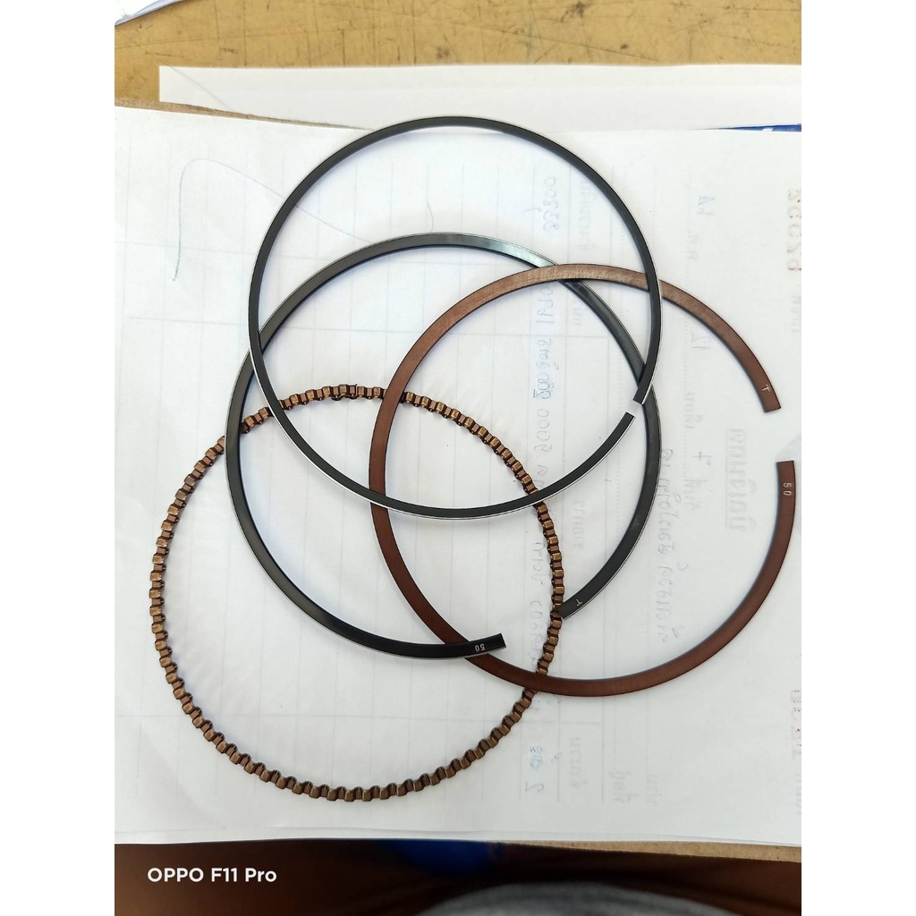 แหวนลูกสูบ GX390 HONDA แท้ แหวนบาง 13012-Z5R-004