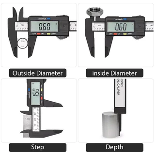 🔥การวัดที่แม่นยำ🔥 digital vernier caliper เวอร์เนียร์วัดความยาว ความละเอียดสูง ดิจิตอล เวอร์เนียร์ คาลิปเปอร์