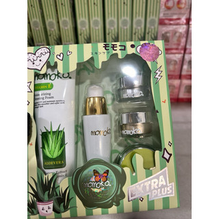 พร้อมส่ง ขุดครีมMOMOKO box set